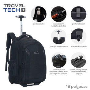 Mochila Carro Portanotebook Travel Tech