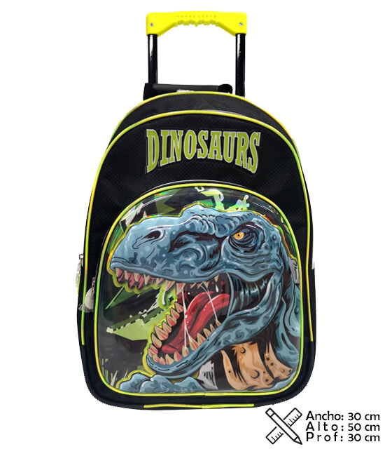 Mochila Carro Dino T-Rex Phi Phi Bags