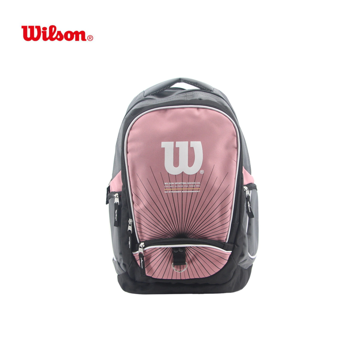 MOCHILA WILSON OPEN ROSA C/ GRIS