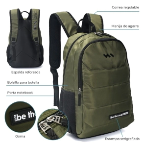 Mochila wanderteam 31x14x45cm