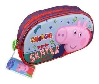 Cartuchera Peppa 3D neop 1 cierre