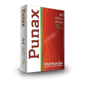 Resma Punax A4 75gr x500 hojas