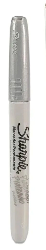 Marcador Sharpie Metalico Plata x1