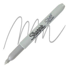 Marcador Sharpie Metalico Plata x1