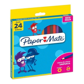 Paper Mate Sylvapen Lapices Color Largos x24