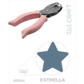 Perforadora Pinza Estrella 5mm