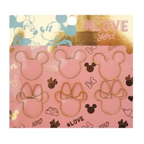 MAW Mickey&Minnie - Paper Clips con forma x 6
