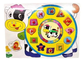 ROMPECABEZA VACA  RELOJ (YE817)