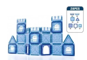 SET 28 PIEZAS CASTILLO MAGNETIC (HD111A)