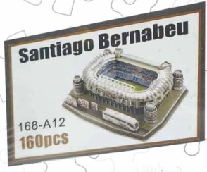 ESTADIO BERNABEU 160 PC 3D (168-A12)