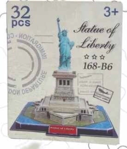 ESTATUA DE LA LIBERTAD 32 PC 3D (168-B6)