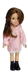 MUÑECA ARTICULADA ZOE 45CM