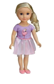 MUÑECA ARTICULADA EMMA 45CM