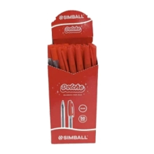 Boligrafo DOLCHE rojo SIMBALL(SOLO POR CAJA DE 50 UNID)