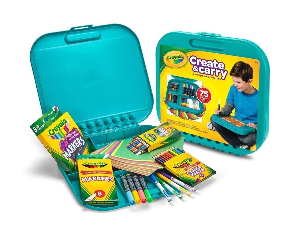 CREATE & CARRY x 75 piezas CRAYOLA
