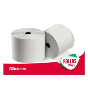 Rollo térmico 57MM/20MTS/10UNID p/carga virtual HUSARES