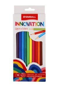 LAPIZ INNOVATION LARGO SIMBALL X 12 UNIDADES