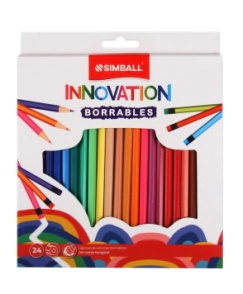 LAPIZ INNOVATION LARGO X 24 UNIDADES BORRABLES SIMBALL