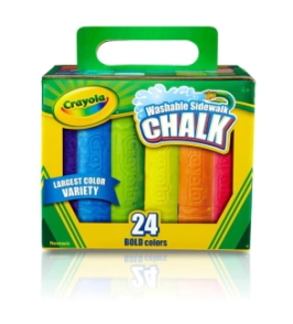 TIZAS X 24 UNIDADES COLORES SURTIDOS CRAYOLA