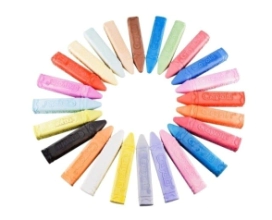 TIZAS X 24 UNIDADES COLORES SURTIDOS CRAYOLA