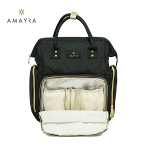 Mochila Maternal Amayra Negra