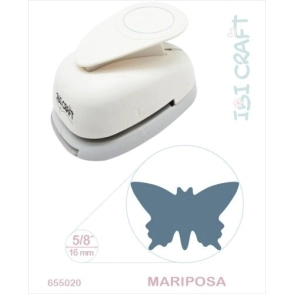 PERFORADORA ARTISTICA 17mm 3/4" MARIPOSA
