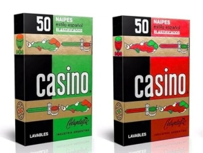 Naipes Casino Celuplastic 50 cartas