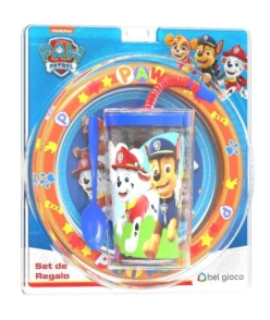 Plato + Vaso Sport Paw Patrol