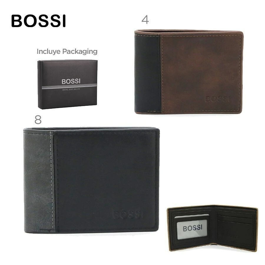 Billetera Bossi NEGRO