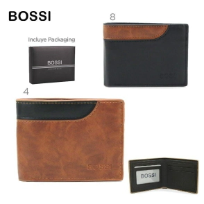 Billetera Bossi NEGRO