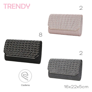 Cartera Fiesta Trendy NUDE