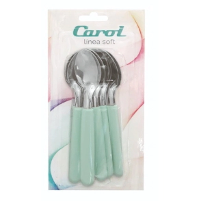 Cucharita Te X6 Carol VERDE