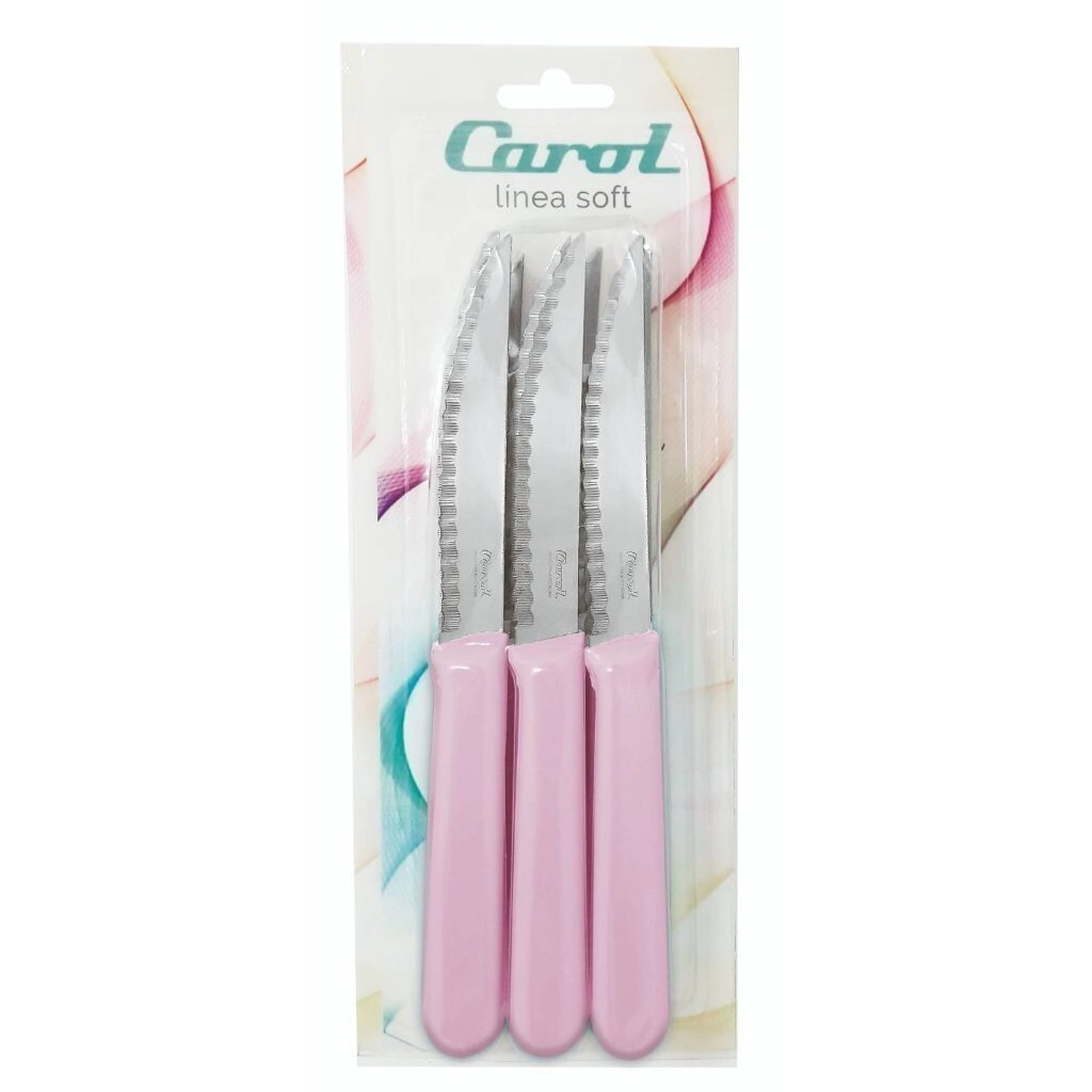 Cuchillo Mesa X6 Carol ROSA