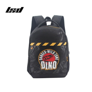 MOCHILA DINOSAURIOS LSYD NEGRO
