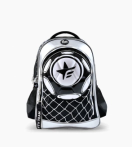 Mochila espalda 18 Futbol Footy NEGRO