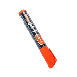 Marcador Perm. 410 plus Pta. Acrílica rojo TRABI