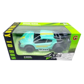 AUTO A FRICCIÓN CON RUEDAS DE GOMA