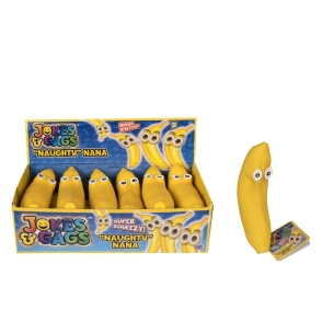 POCKET MONEY SQUISHY 14 CM ESTIRABLE PLATANO