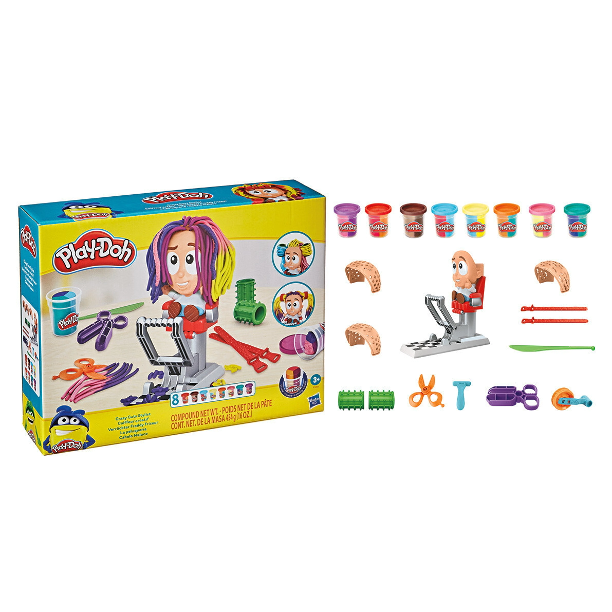JUEGO LA PELUQUERIA PLAY-DOH HASBRO