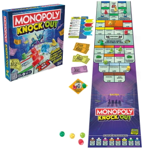 MONOPOLY KNOCK OUT HASBRO