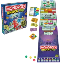MONOPOLY KNOCK OUT HASBRO