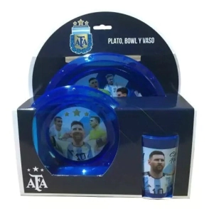 SET PLATO, BOWL Y VASO AFA