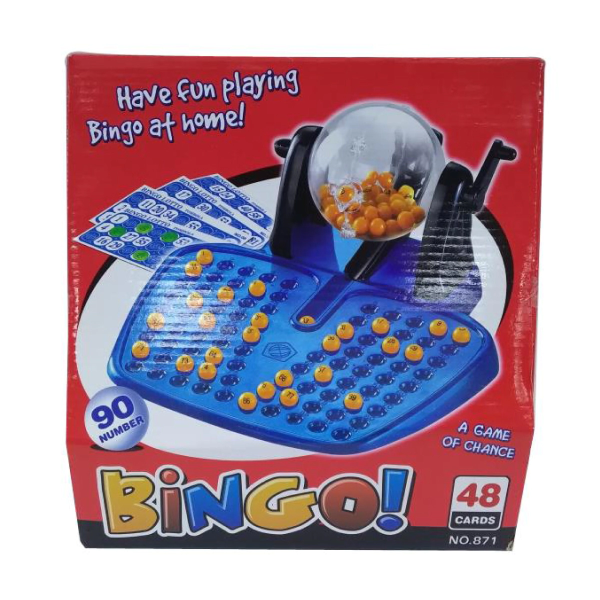 JUEGO DE BINGO 26z25z10 CM