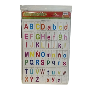 JUEGO DIDÁCTICO ABC MINUSCULA Y MAYUSCULA