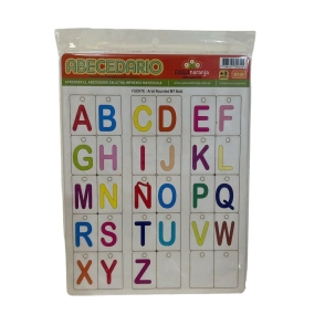 JUEGO DIDÁCTICO ABECEDARIO MAYÚSCULA