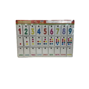 JUEGO DID&Aacute;CTICO ABC PLACA 3D N&Uacute;MEROS