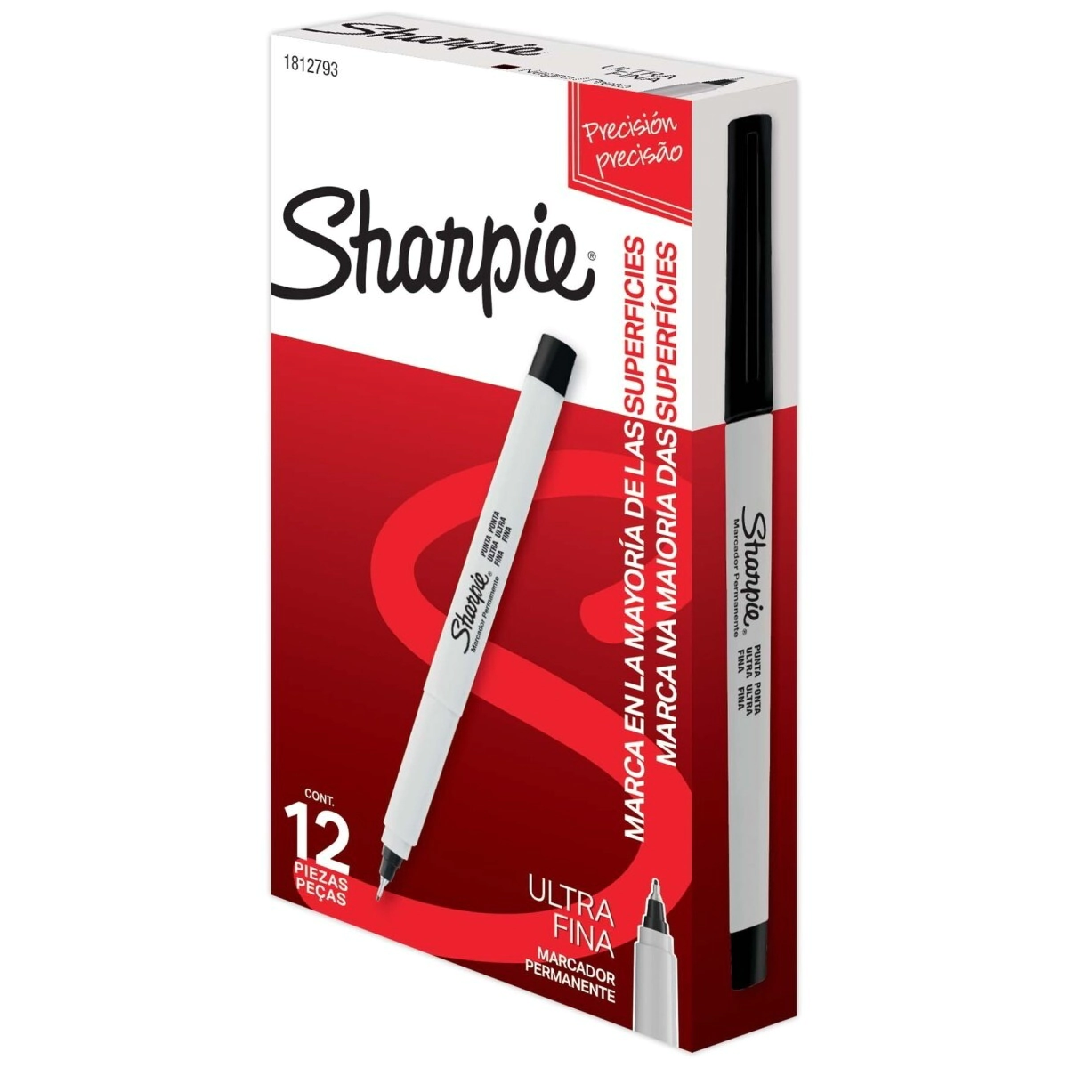 MARCADOR SHARPIE ULTRA FINO NEGRO