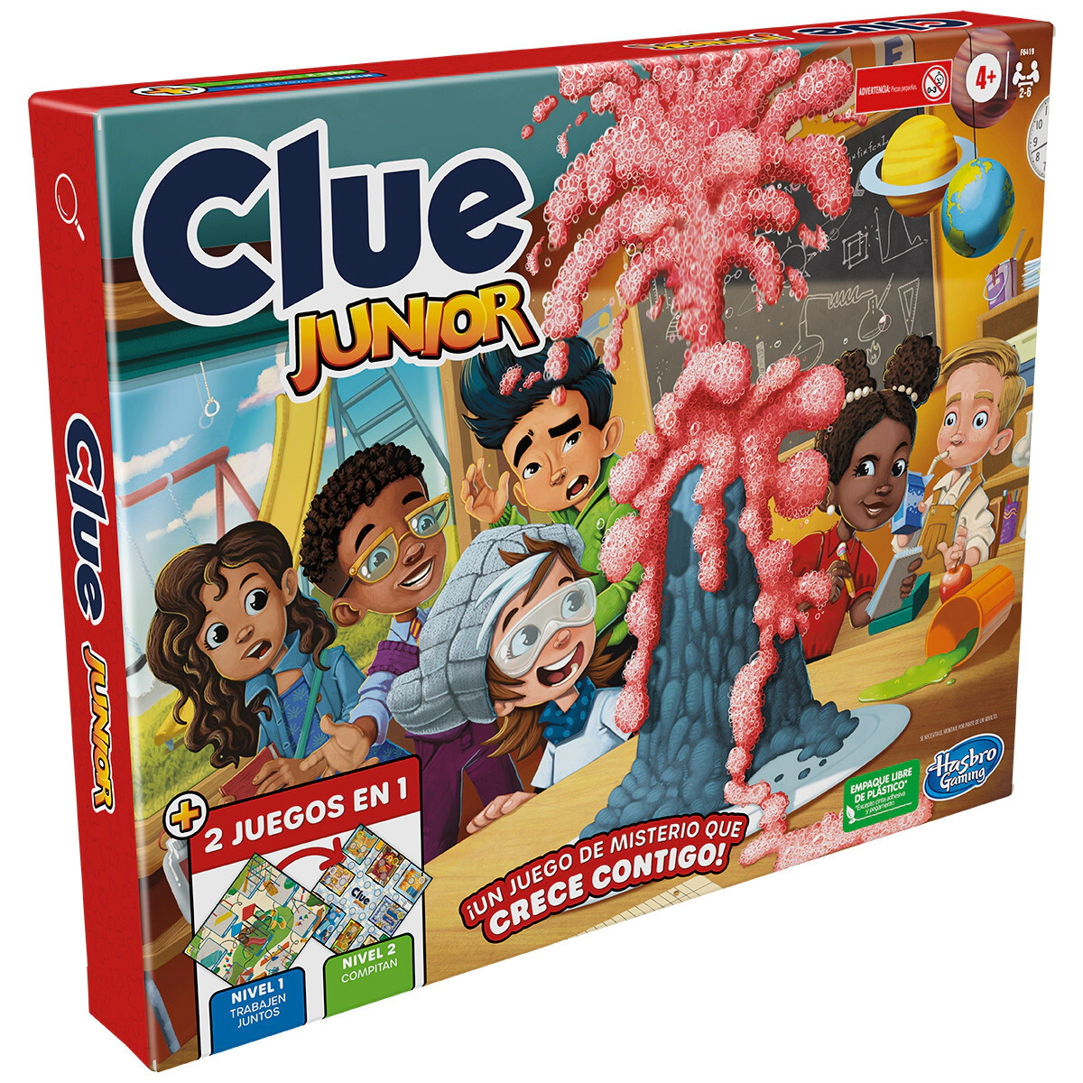 HASBRO FAMILY JUEGO CLUE JUNIOR: MISTERIO QUE CRECE