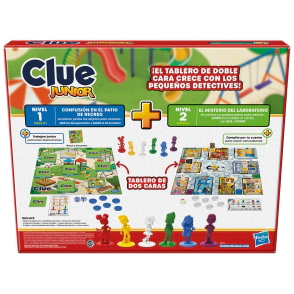 HASBRO FAMILY JUEGO CLUE JUNIOR: MISTERIO QUE CRECE