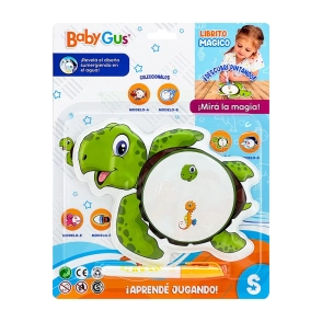 LIBRO MAGICO AGUA PARA PINTAR BABYGUS